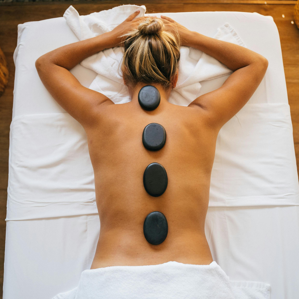 Classical Swedish Massage in Hot stone therapy